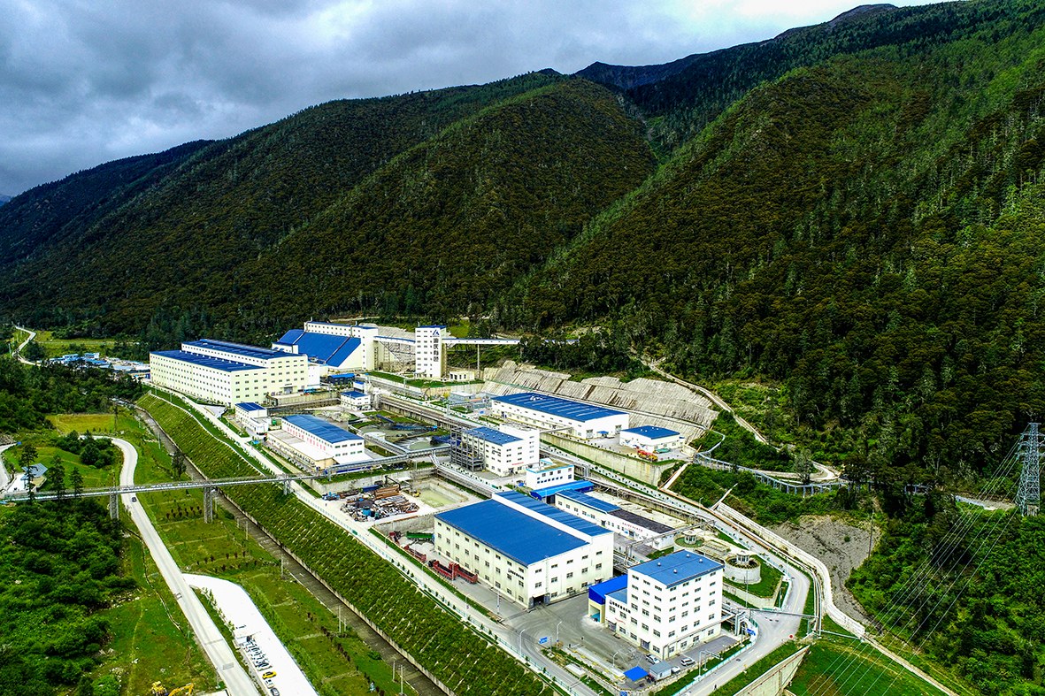 图为迪庆有色俯瞰。